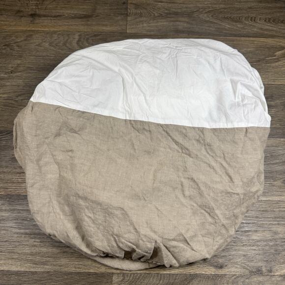 RH Restoration Hardware King Stonewashed Linen Cotton Fitted Sheet - Picture 1 of 10